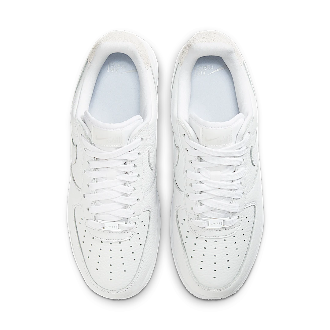 Overkicks - Nike Air Force 1 Craft White (CN2873-101) - par completo