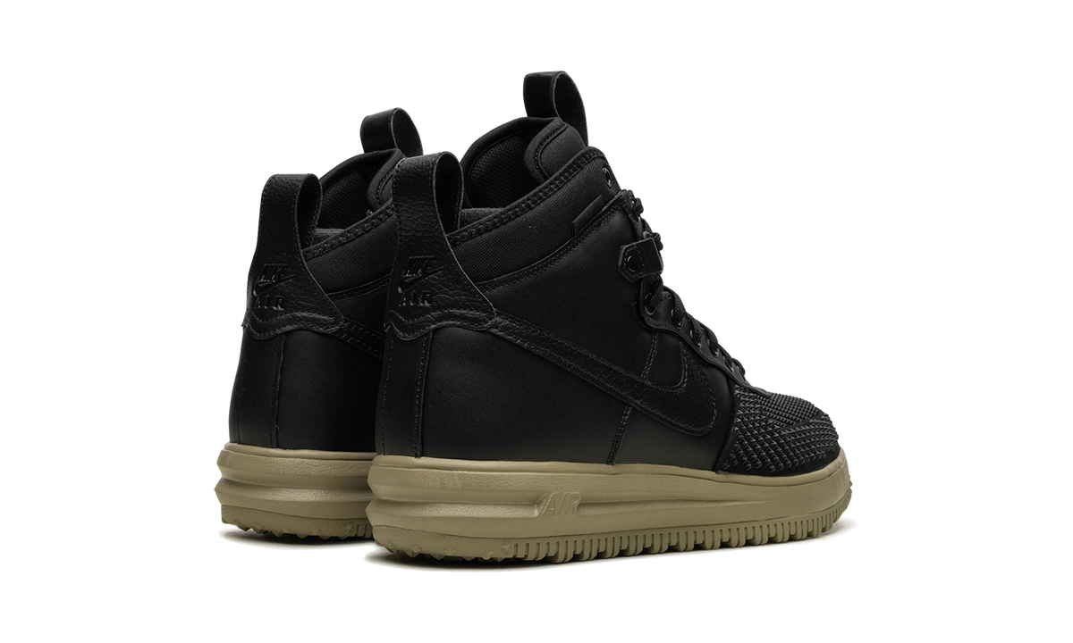 Overkicks - Nike Air Force 1 Duckboot Black Neutral Olive (DZ5320-001) - par completo