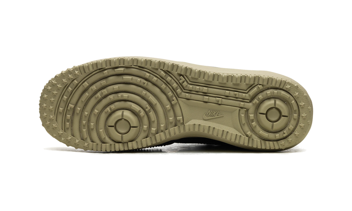Overkicks - Nike Air Force 1 Duckboot Black Neutral Olive (DZ5320-001) - vista superior