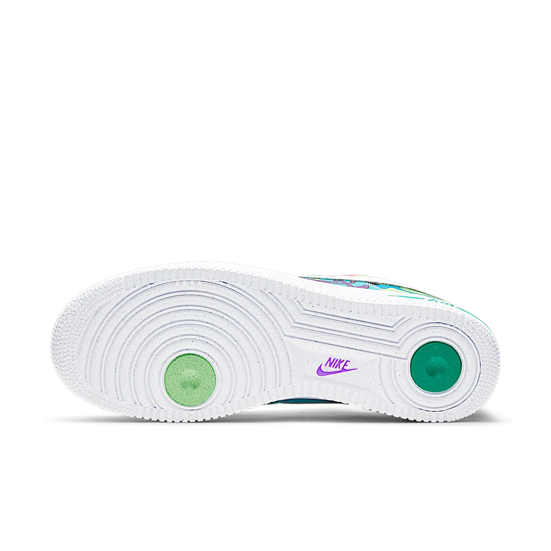 Overkicks - Nike Air Force 1 Flyleather Ruohan Wang (CZ3990-900) - detalle suela