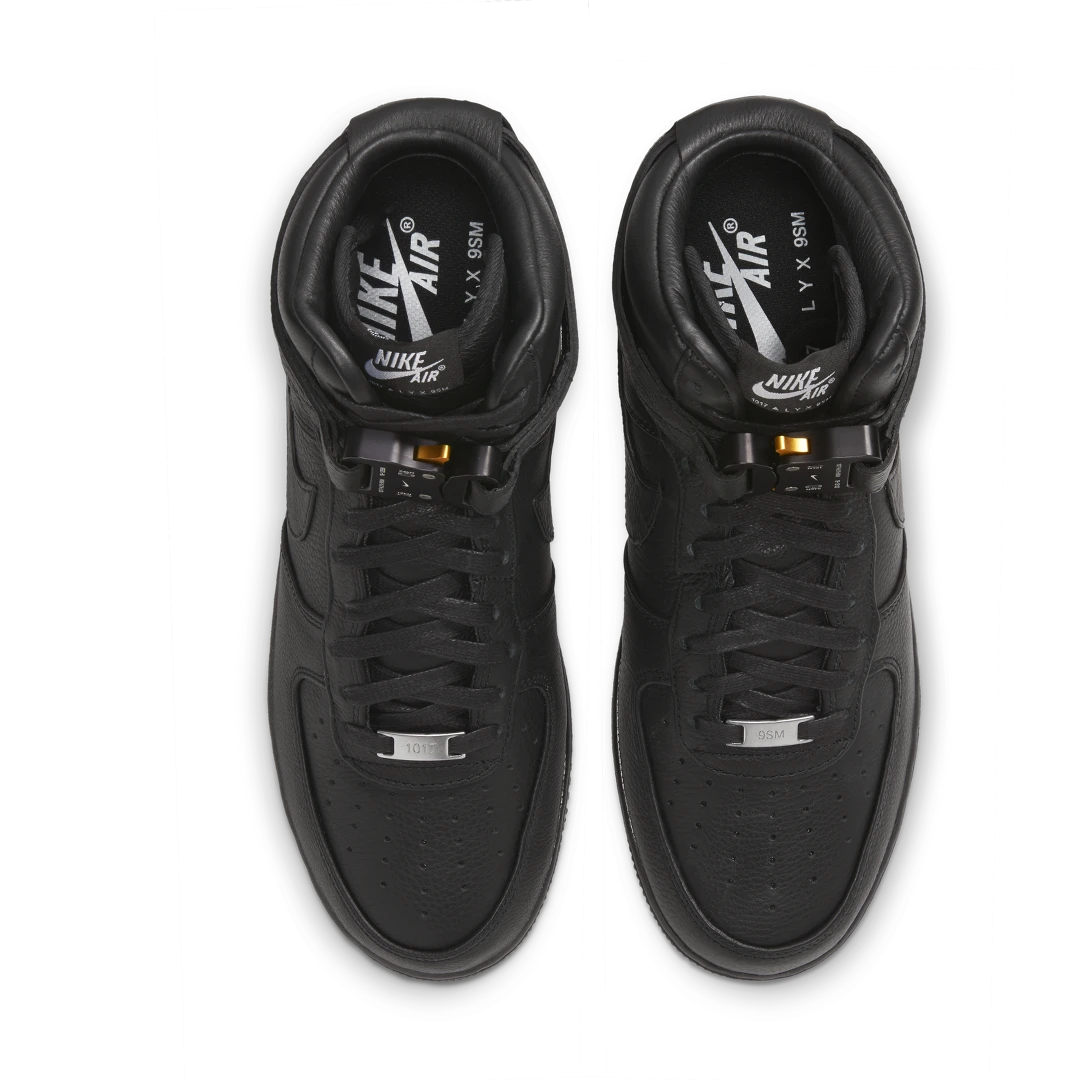 Overkicks - Nike Air Force 1 High 1017 ALYX 9SM Black (CQ4018-001) - par completo