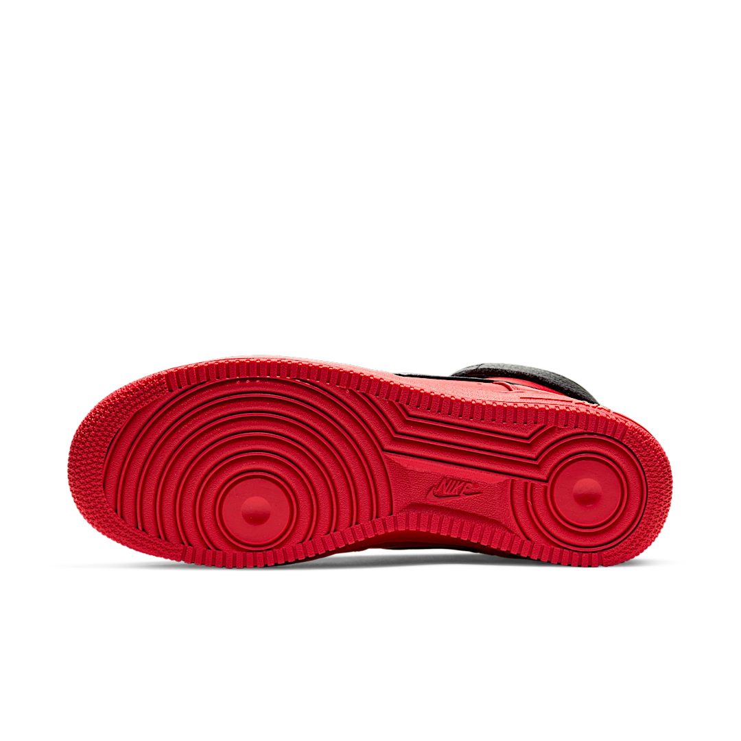 Overkicks - Nike Air Force 1 High 1017 ALYX 9SM Red Black (CQ4018-601) - detalle suela