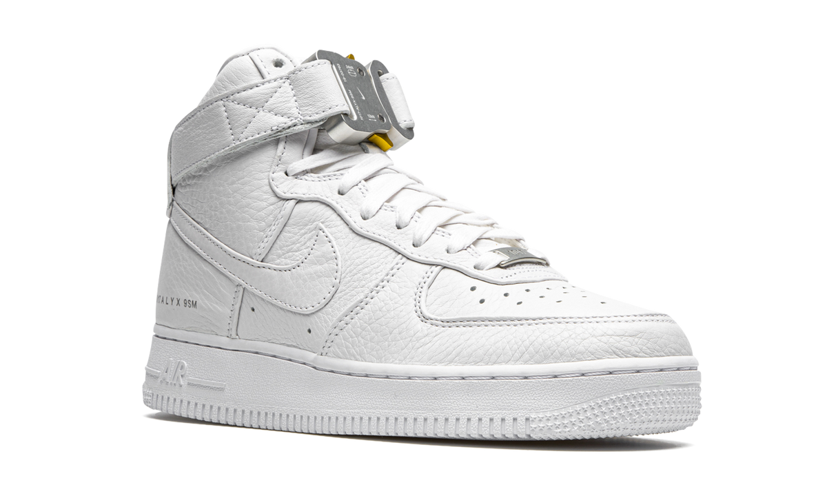 Overkicks - Nike Air Force 1 High 1017 ALYX 9SM White (CQ4018-100) - detalle lateral interior