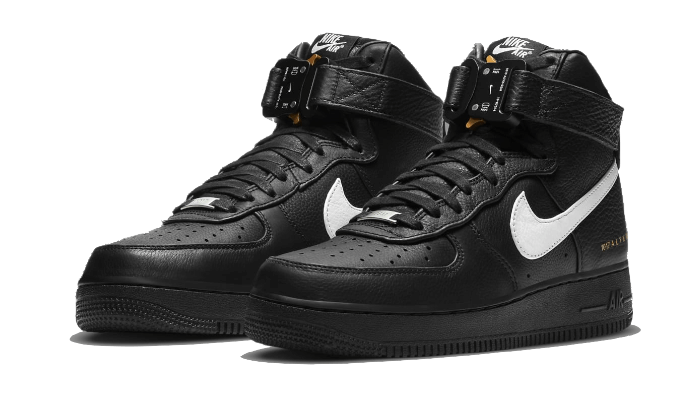 Overkicks - Nike Air Force 1 High 1017 ALYX 9SM White Black (CQ4018-101) - vista superior