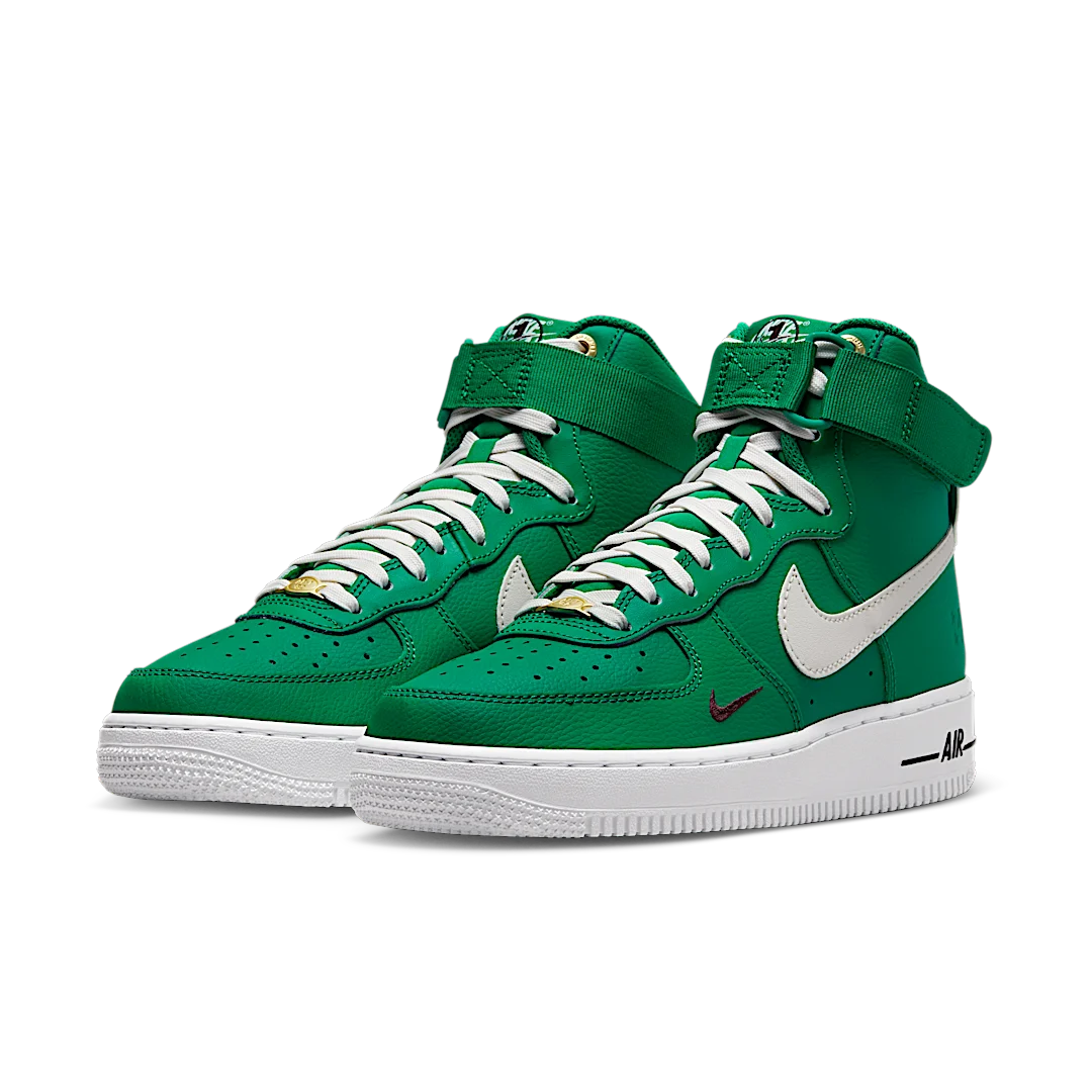 Overkicks - Nike Air Force 1 High 40th Anniversary Malachite (DQ7584-300) - vista trasera