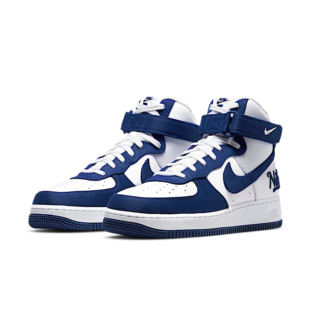 Overkicks - Nike Air Force 1 High EMB Dodgers (DC8168-100) - vista trasera