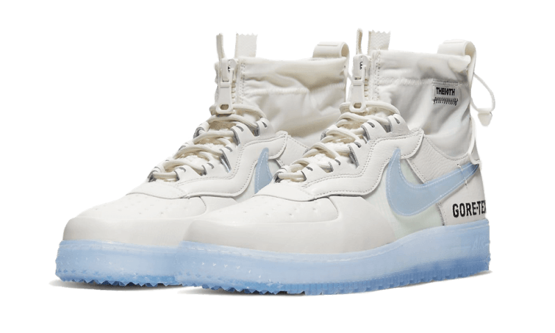 Overkicks - Nike Air Force 1 High Gore-Tex Phantom White (CQ7211-002) - vista trasera