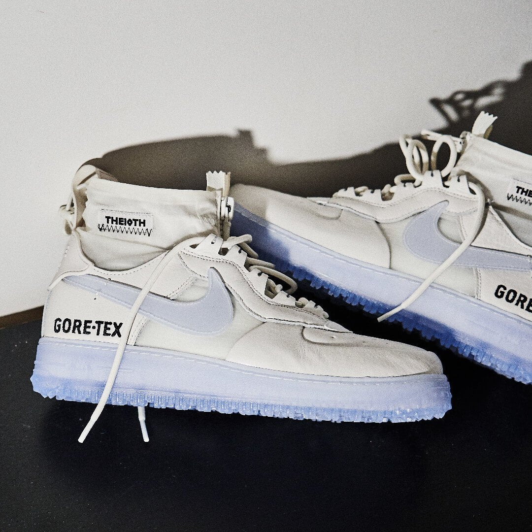 Overkicks - Nike Air Force 1 High Gore-Tex Phantom White (CQ7211-002) - detalle suela