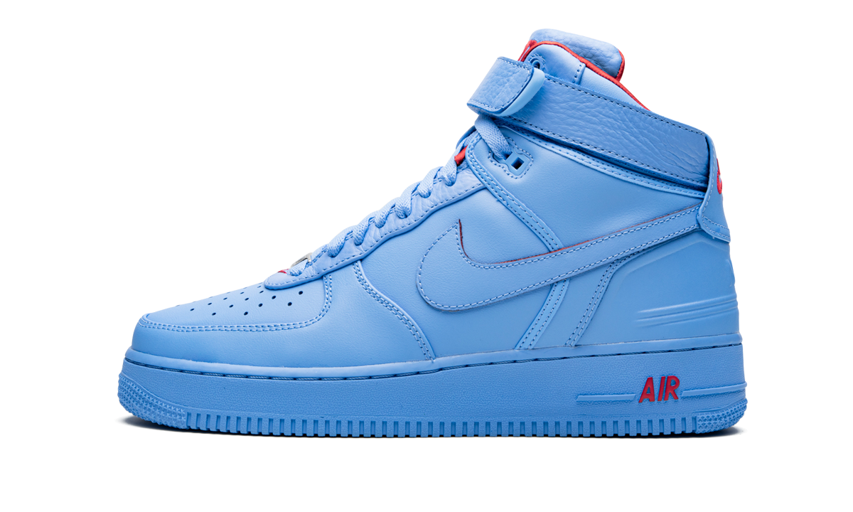 Overkicks - Nike Air Force 1 High Just Don All-Star Blue (CW3812-400) - vista lateral