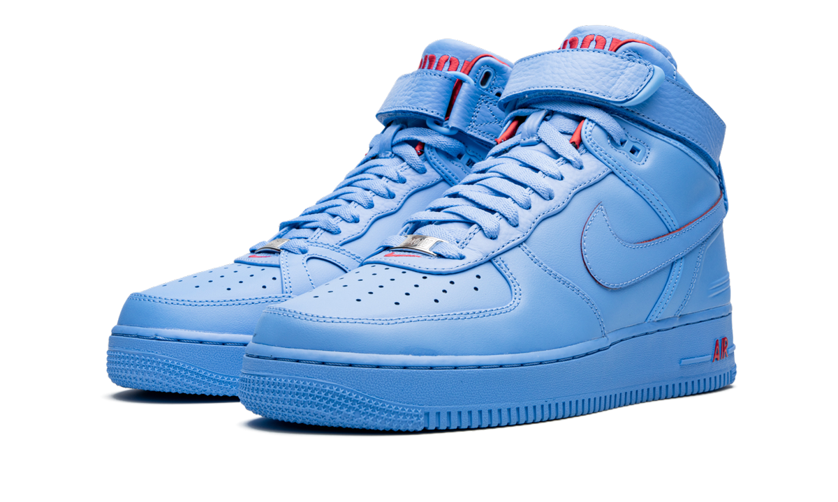 Overkicks - Nike Air Force 1 High Just Don All-Star Blue (CW3812-400) - vista trasera