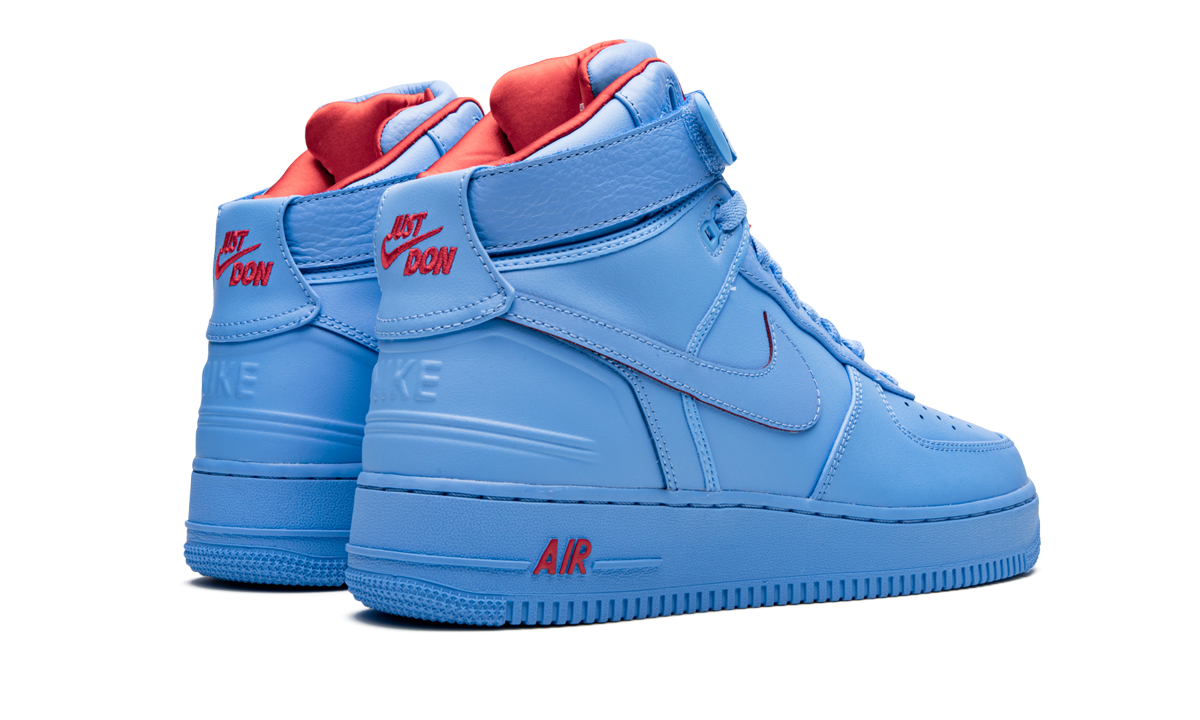 Overkicks - Nike Air Force 1 High Just Don All-Star Blue (CW3812-400) - par completo
