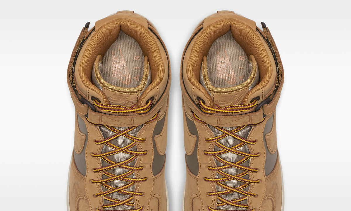 Overkicks - Nike Air Force 1 High Premier Beef and Broccoli Pack Wheat (52531) - vista superior