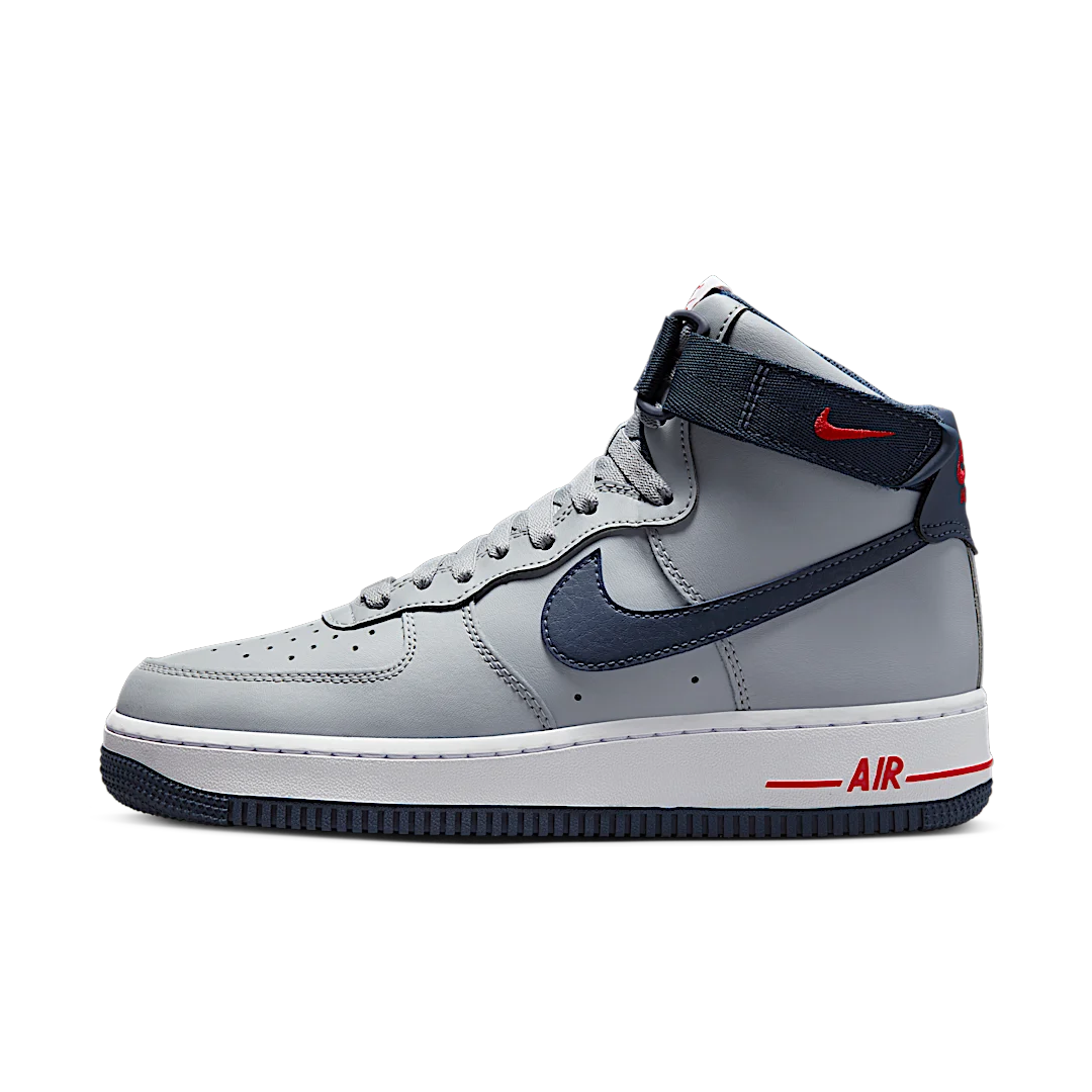 Overkicks - Nike Air Force 1 High QA "Patriots" (DZ7338-001) - vista lateral