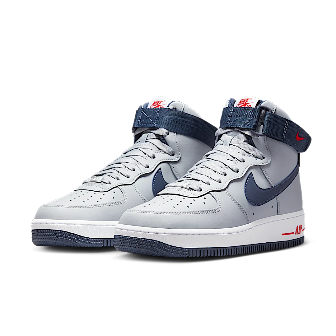 Overkicks - Nike Air Force 1 High QA "Patriots" (DZ7338-001) - vista trasera