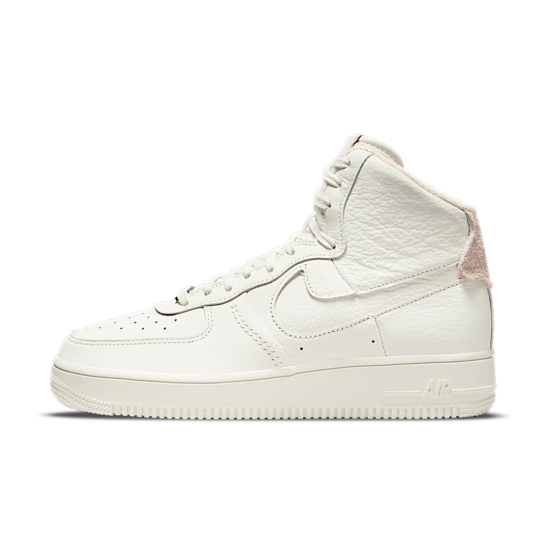 Overkicks - Nike Air Force 1 High Sculpt Sail (DC3590-102) - vista lateral