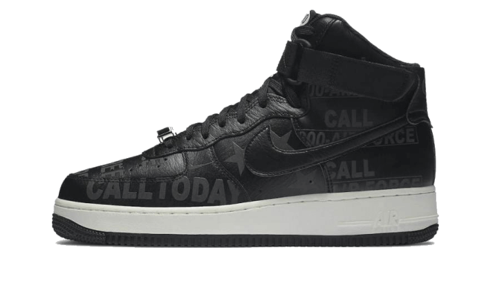 Overkicks - Nike Air Force 1 High Toll Free (CU1414-001) - vista lateral