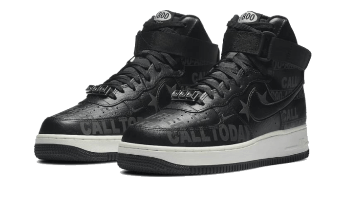 Overkicks - Nike Air Force 1 High Toll Free (CU1414-001) - vista trasera