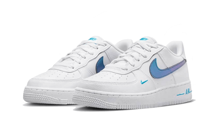 Overkicks - Nike Air Force 1 Impact Next Nature White Blue Lightning Blue Lightning (FD0677-100) - vista trasera