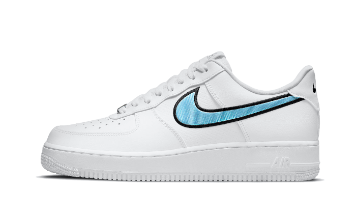 Overkicks - Nike Air Force 1 Iridescent Swoosh (DN4925-100) - vista lateral