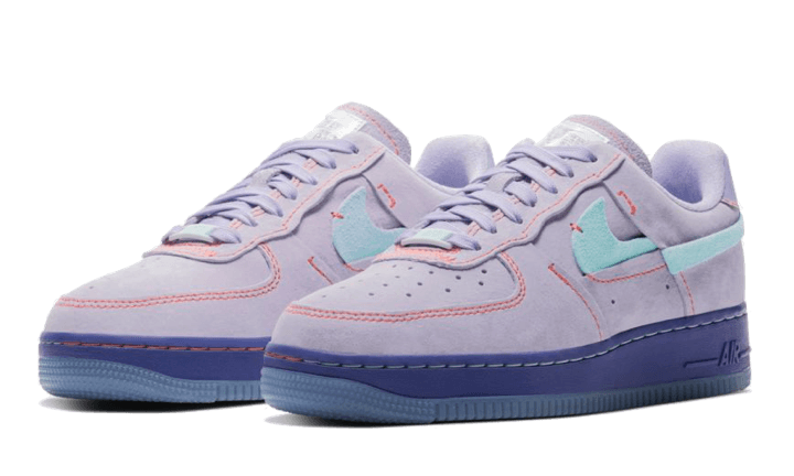 Overkicks - Nike Air Force 1 LX Purple Agate (CT7358-500) - vista trasera