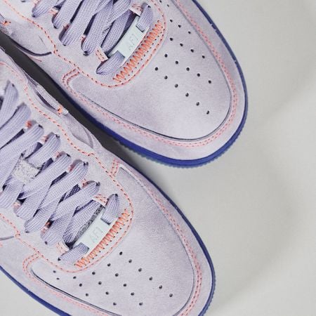 Overkicks - Nike Air Force 1 LX Purple Agate (CT7358-500) - detalle suela