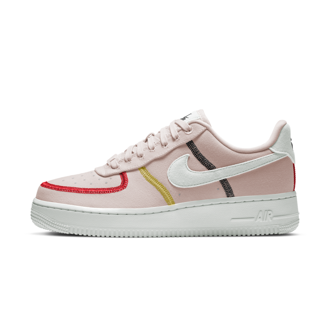 Overkicks - Nike Air Force 1 LX Siltstone Red (CK6572-600) - vista lateral