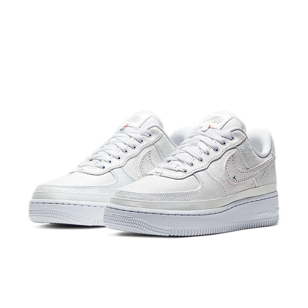 Overkicks - Nike Air Force 1 LX Tear Away Red Swoosh (CJ1650-101) - vista trasera
