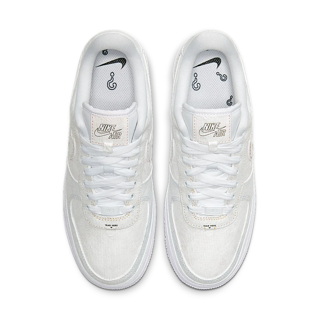 Overkicks - Nike Air Force 1 LX Tear Away Red Swoosh (CJ1650-101) - par completo