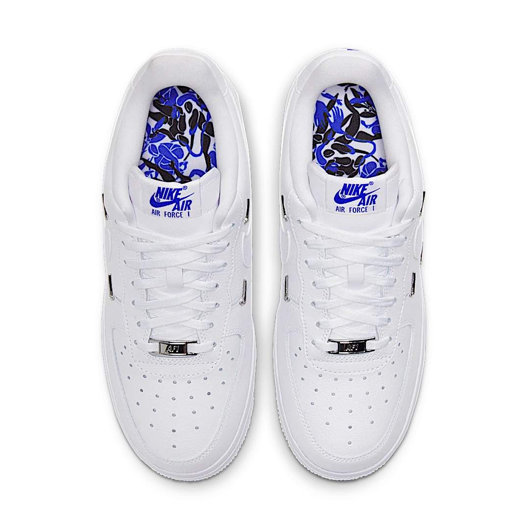 Overkicks - Nike Air Force 1 LX White (CT1990-100) - par completo