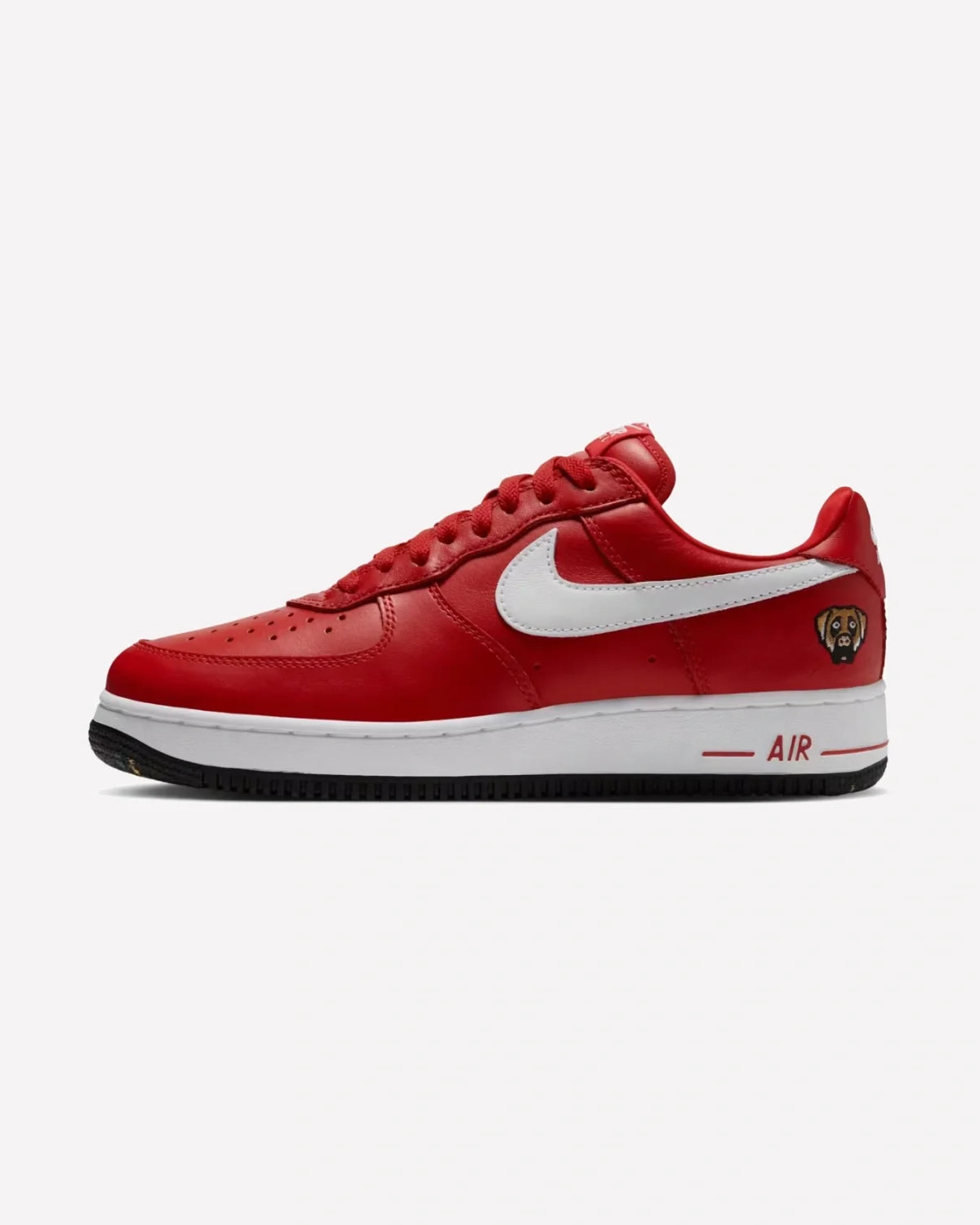 Overkicks - Nike Air Force 1 Low 01 Victor Victor University Red (IV3238-600) - vista lateral