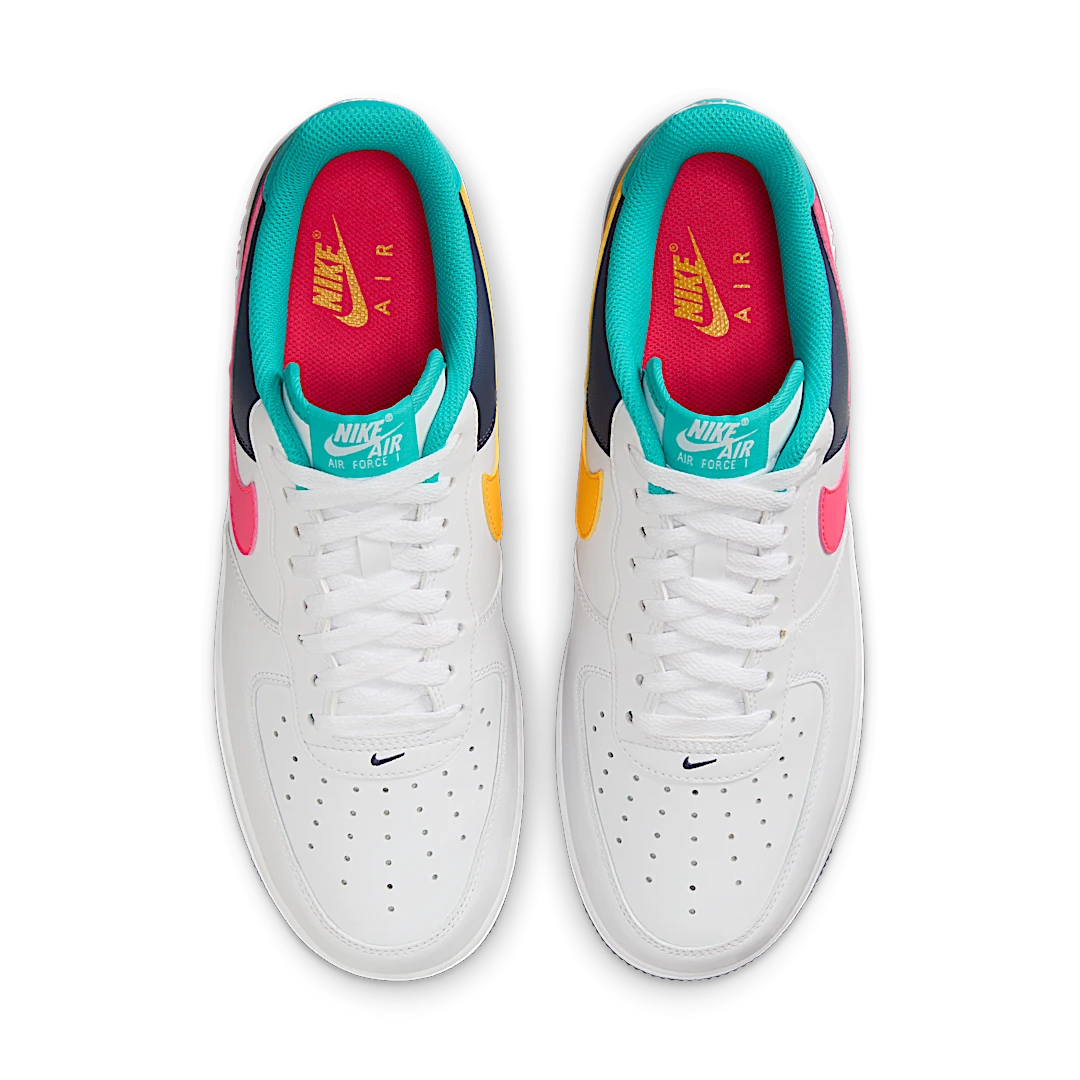 Overkicks - Nike Air Force 1 Low 07 90s Neon (HF4849-100) - par completo