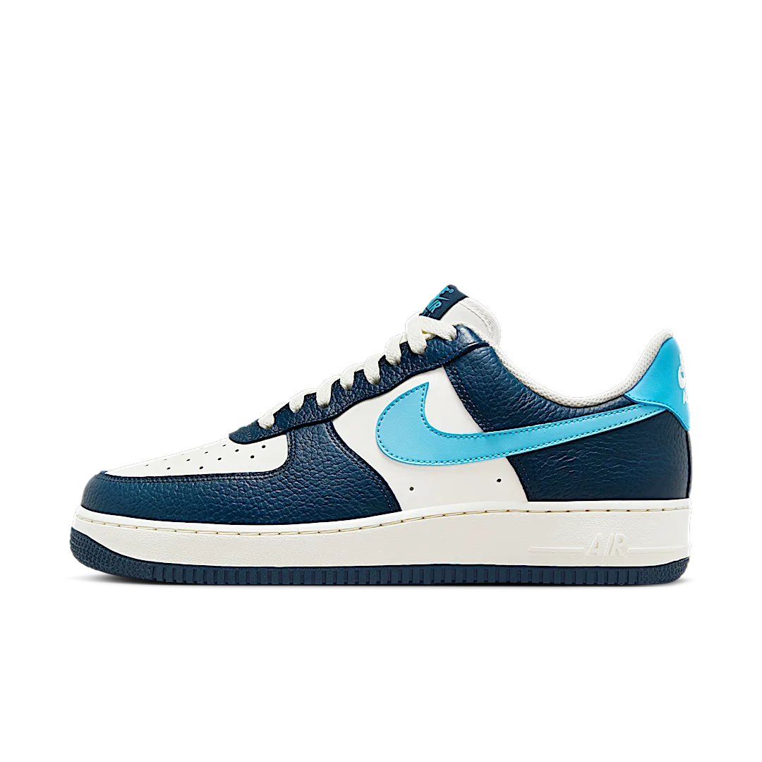 Overkicks - Nike Air Force 1 Low 07 Armory Navy Baltic Blue (HJ9291-478) - vista lateral