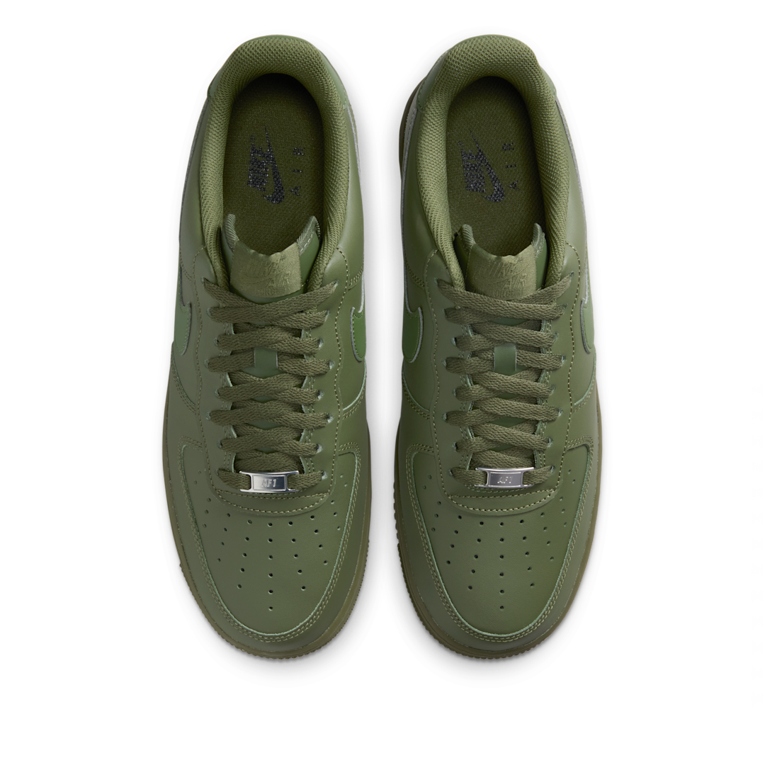 Overkicks - Nike Air Force 1 Low 07 Army Olive (IH1698-300) - par completo