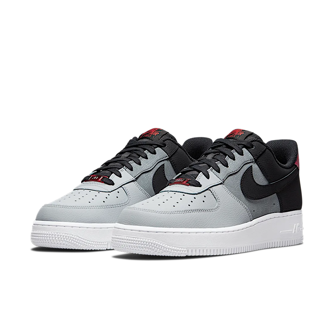 Overkicks - Nike Air Force 1 Low 07 Black Smoke Grey (CZ0337-001) - vista trasera