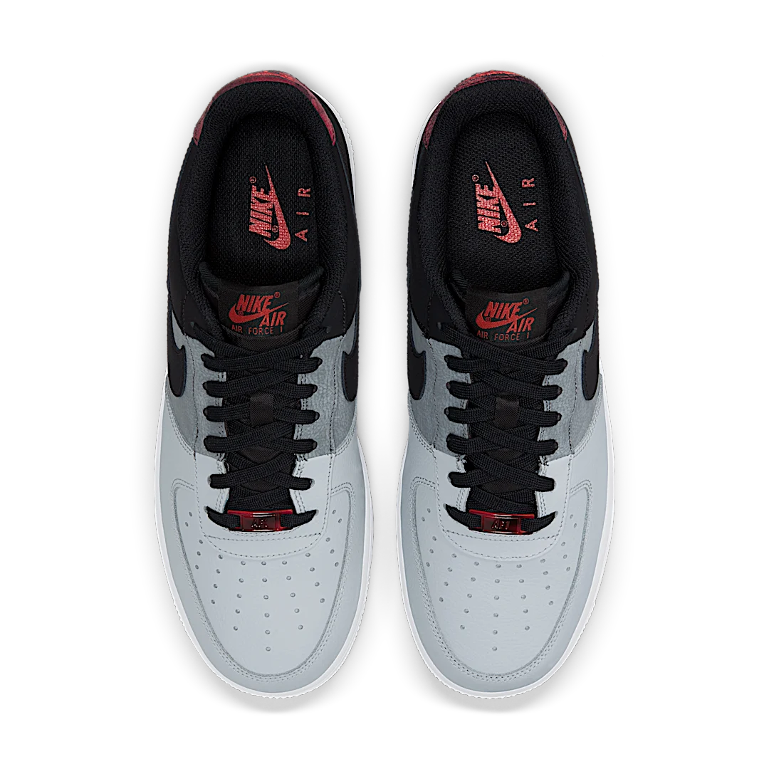 Overkicks - Nike Air Force 1 Low 07 Black Smoke Grey (CZ0337-001) - par completo