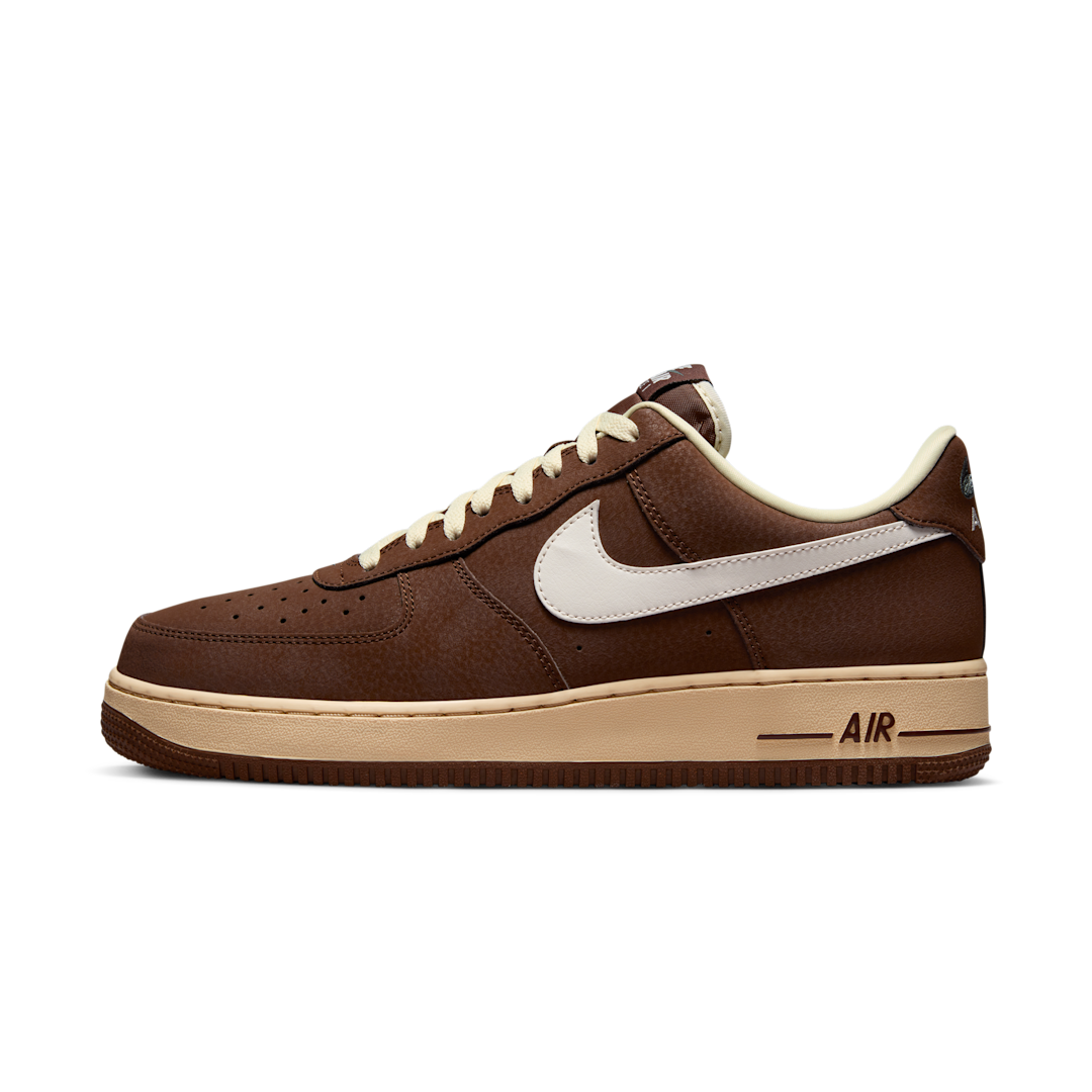 Overkicks - Nike Air Force 1 Low 07 Cacao Wow (FZ3592-259) - vista lateral