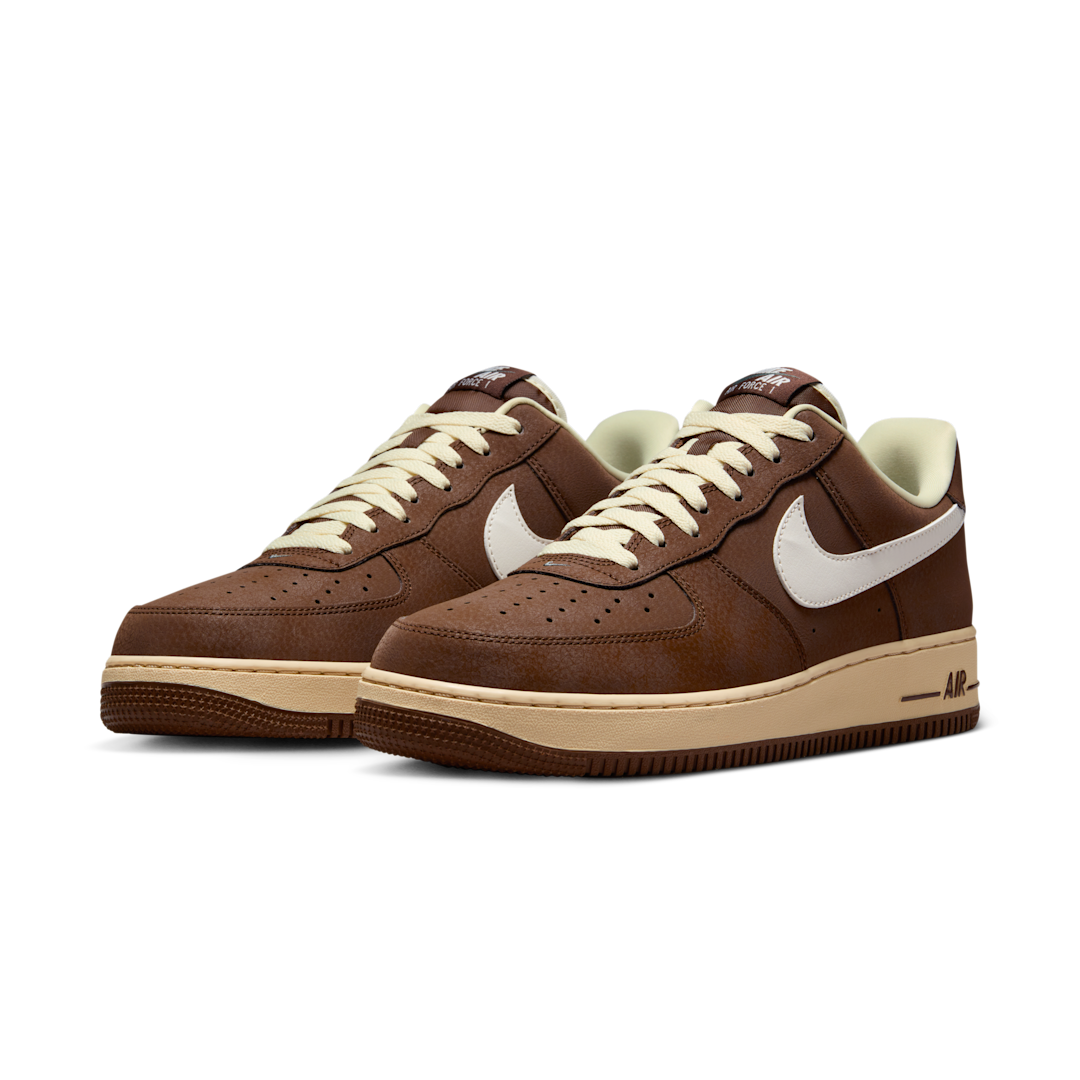 Overkicks - Nike Air Force 1 Low 07 Cacao Wow (FZ3592-259) - vista trasera