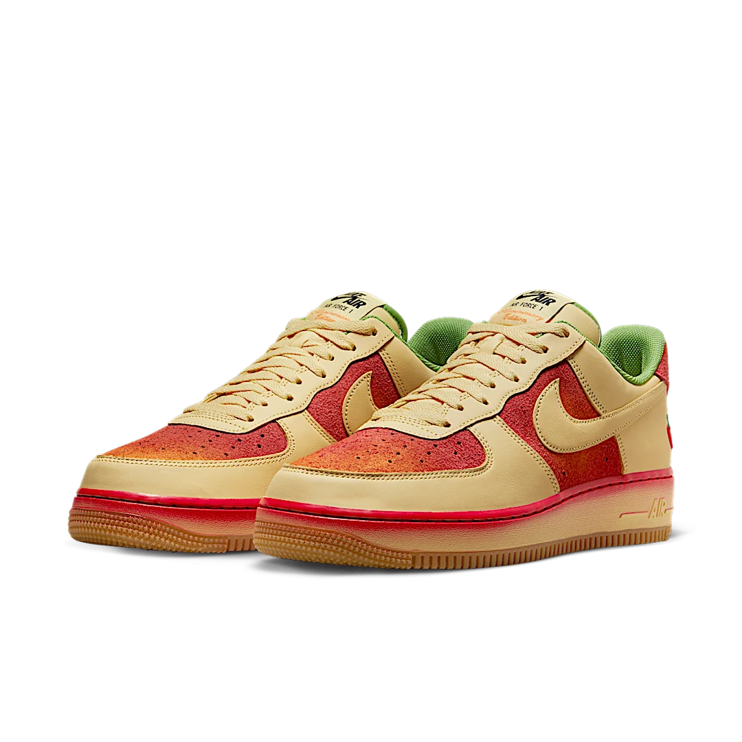 Overkicks - Nike Air Force 1 Low 07 Chili Pepper (DZ4493-700) - vista trasera