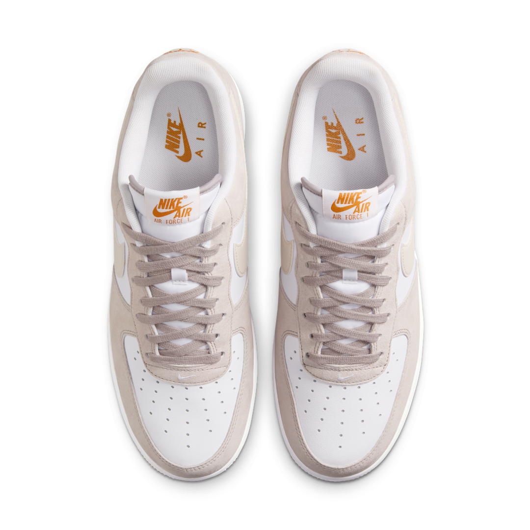 Overkicks - Nike Air Force 1 Low 07 College Grey Light Orewood Brown (IB3080-001) - par completo