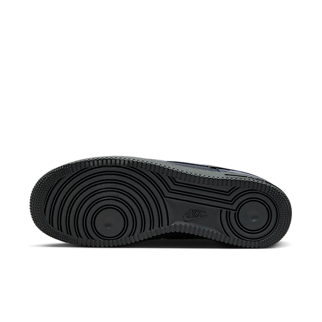 Overkicks - Nike Air Force 1 Low 07 Cordura Dark Obsidian (HQ3822-400) - detalle suela