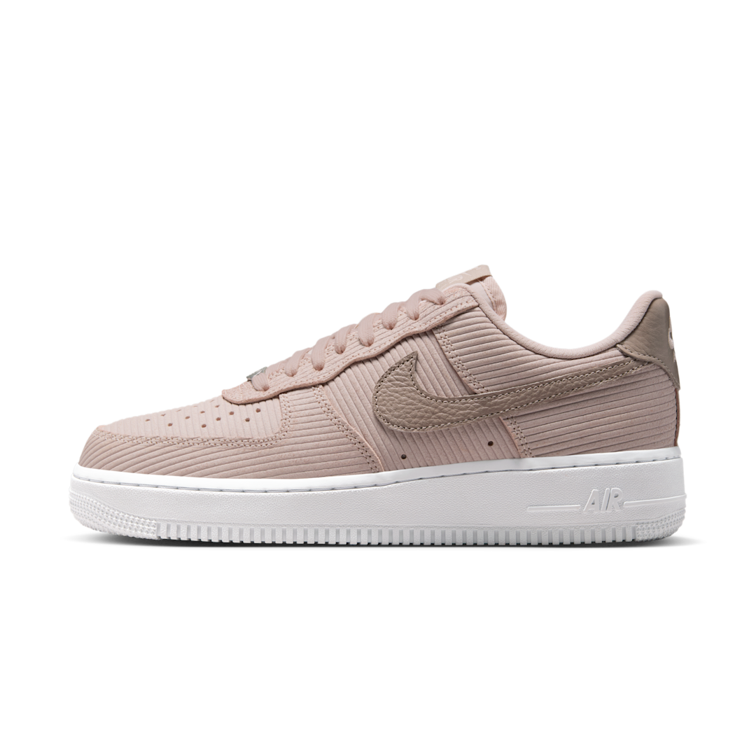 Overkicks - Nike Air Force 1 Low 07 Corduroy Silt Red (IM6533-602) - vista lateral