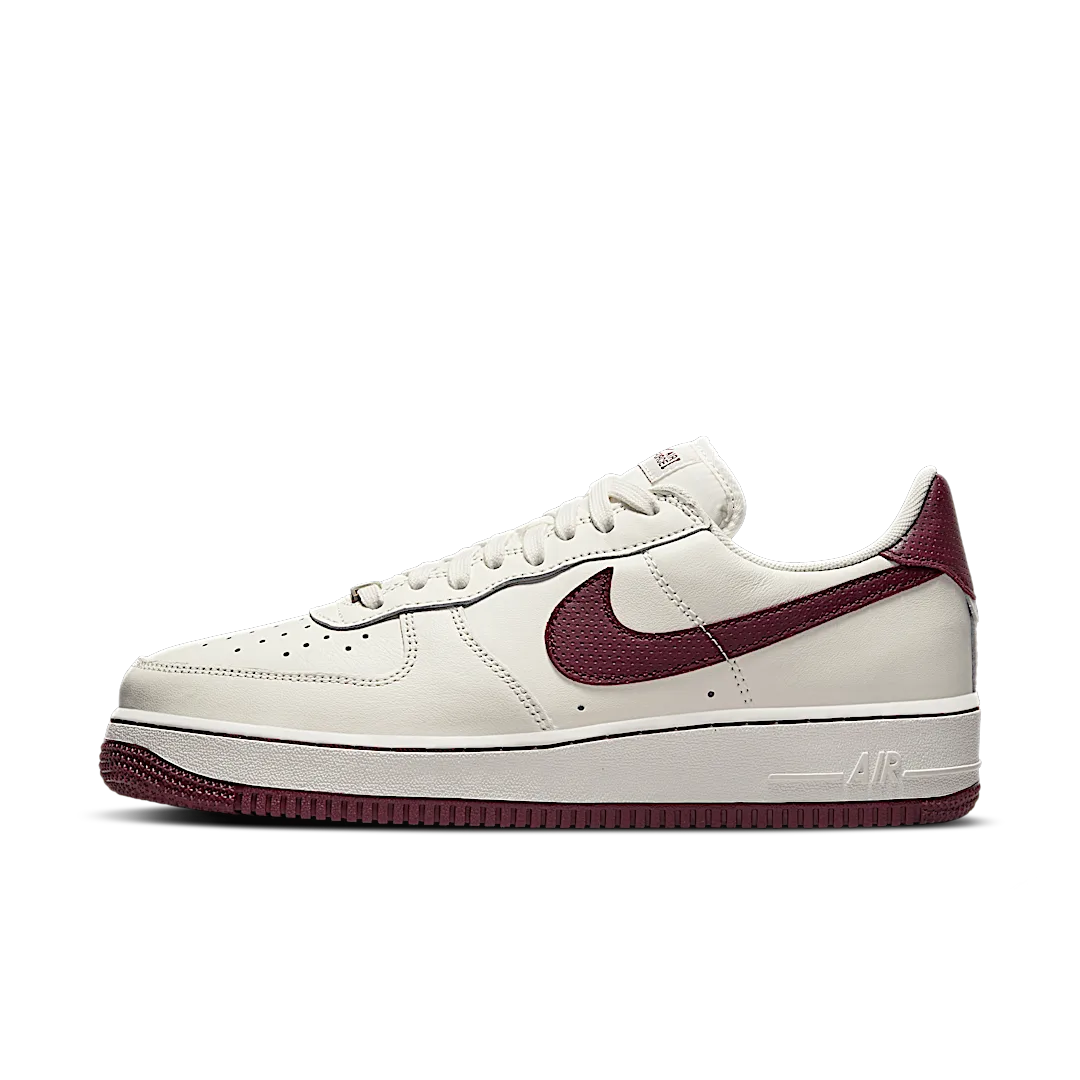 Overkicks - Nike Air Force 1 Low 07 Craft Dark Beetroot (DB4455-100) - vista lateral
