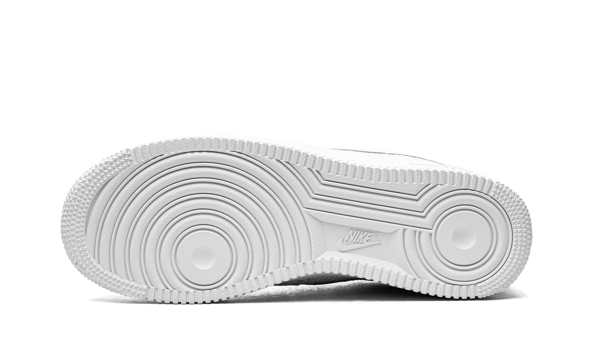 Overkicks - Nike Air Force 1 Low 07 Craft Quadruple White (CU4865-100) - vista superior