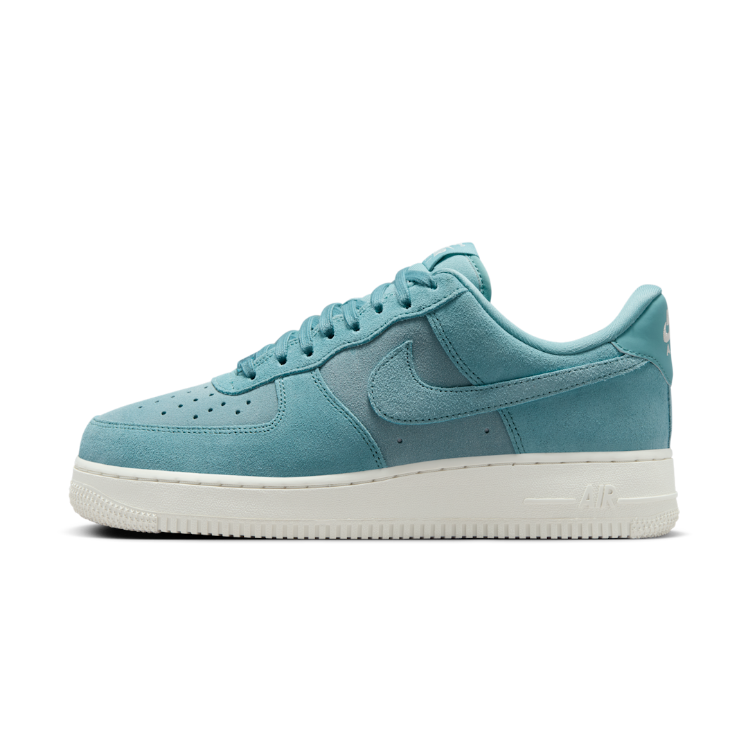 Overkicks - Nike Air Force 1 Low 07 Denim Turquoise (HJ5336-400) - vista lateral