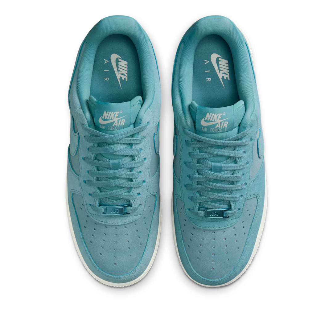 Overkicks - Nike Air Force 1 Low 07 Denim Turquoise (HJ5336-400) - par completo