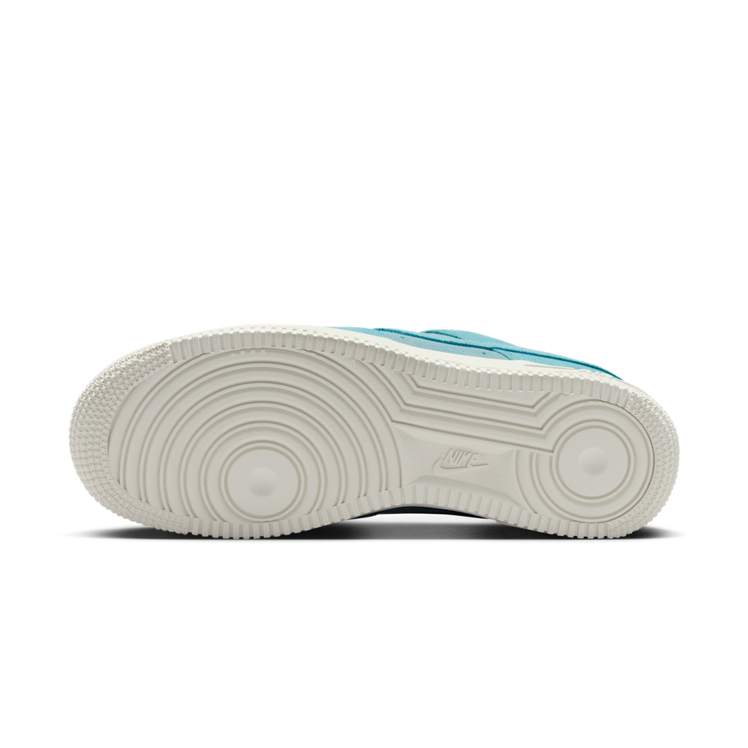 Overkicks - Nike Air Force 1 Low 07 Denim Turquoise (HJ5336-400) - detalle suela