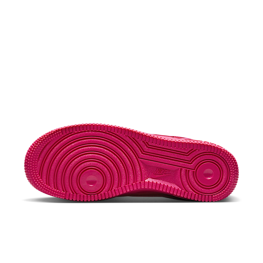 Overkicks - Nike Air Force 1 Low 07 Fireberry (DD8959-600) - detalle suela