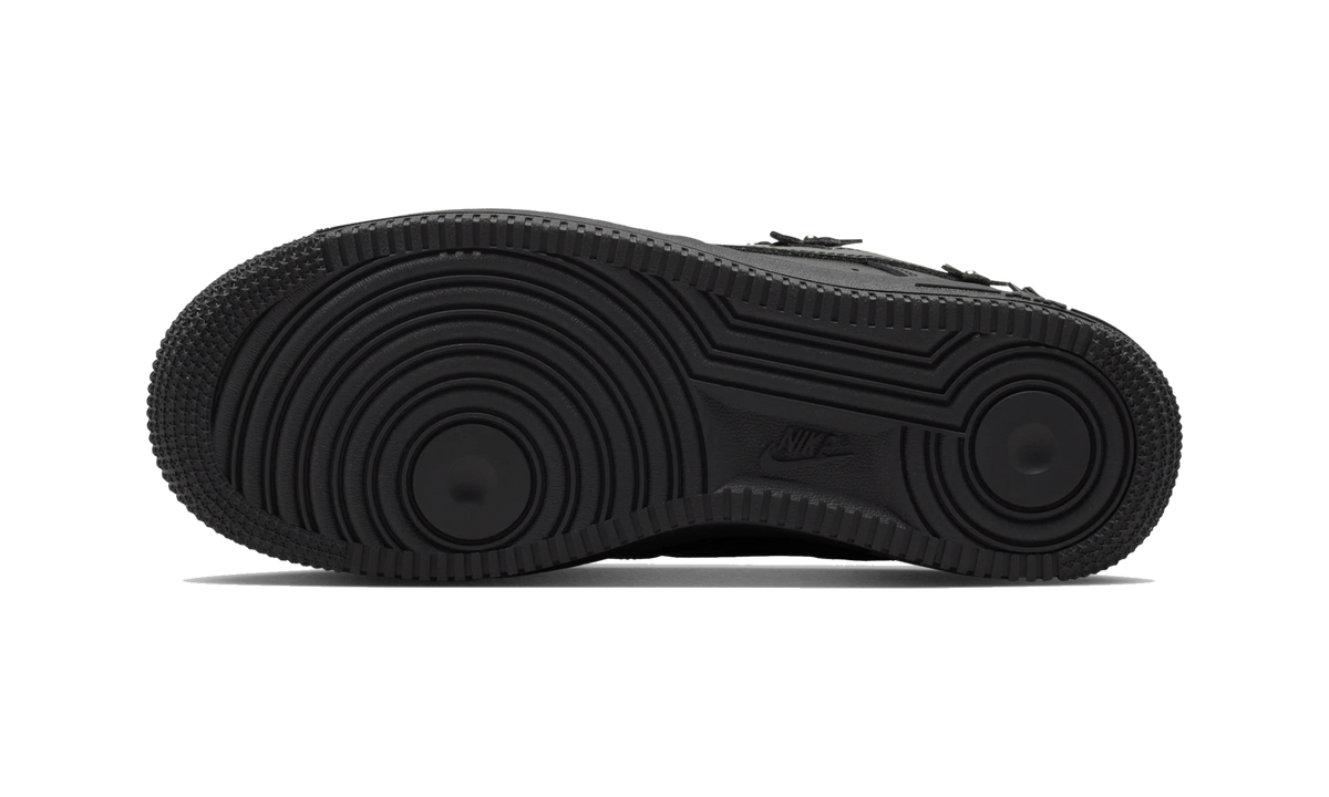 Overkicks - Nike Air Force 1 Low 07 Florette Black Off-Noir (Womens) (IR8637-001) - par completo