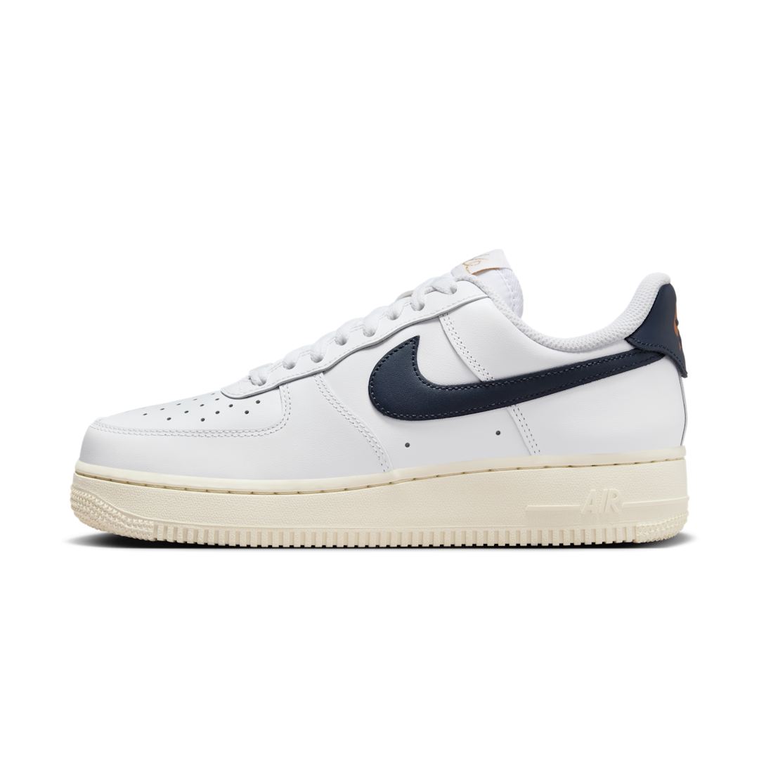 Overkicks - Nike Air Force 1 Low 07 Flyease Olympic (HJ9122-100) - vista lateral