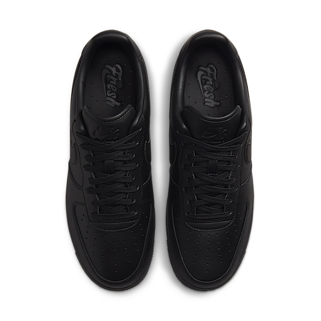 Overkicks - Nike Air Force 1 Low 07 Fresh Black Anthracite (DM0211-001) - par completo
